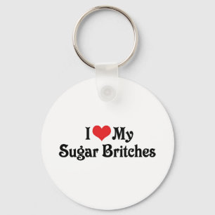 Porte-clés J'aime mon Sugar Britches