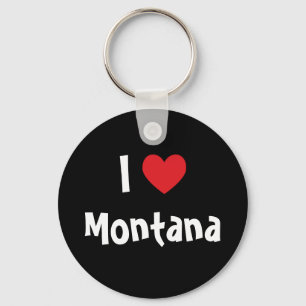 Porte-clés J'aime Montana