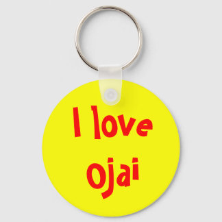 Porte-clés J'aime Ojai