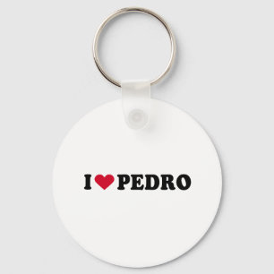 PORTE-CLÉS J'AIME PEDRO