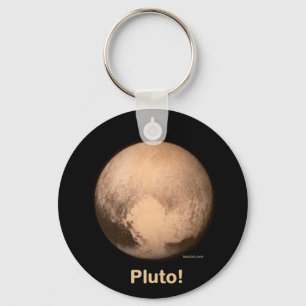 Porte-clés J'aime Pluton