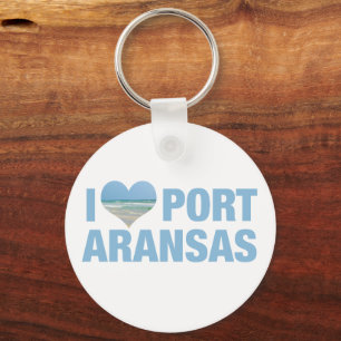 Porte-clés J'Aime Port Aransas