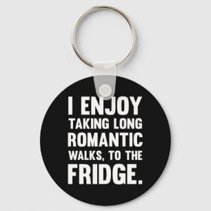 Porte-clés J'aime prendre le long romantique.. Drôle de dire