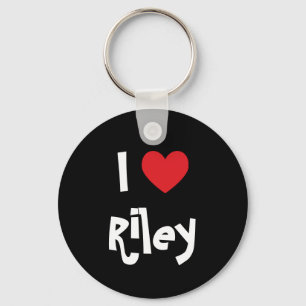 Porte-clés J'aime Riley