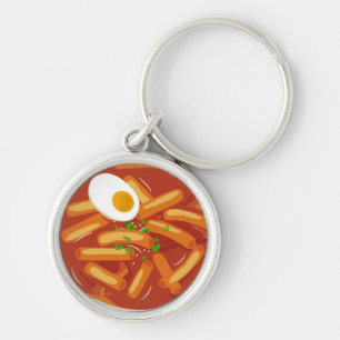 Porte-clés J'aime Spicy Tteokbokki