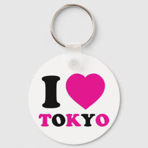 Porte-clés J'aime Tokyo