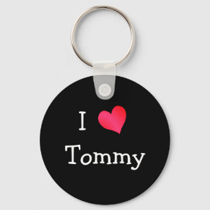 Porte-clés J'aime Tommy