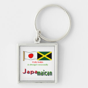 Porte-clés jamaïcain-japonais