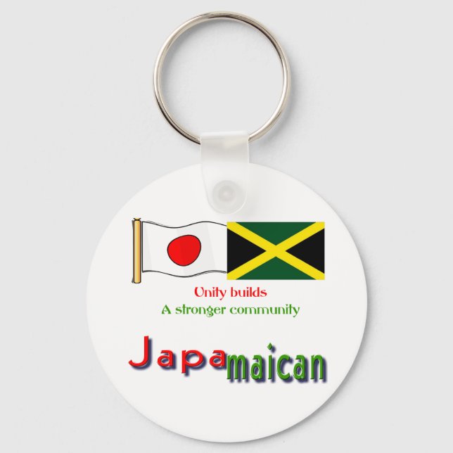 Porte-clés jamaïcain-japonais (Recto)
