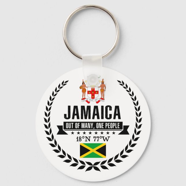 Porte-clés Jamaïque (Recto)