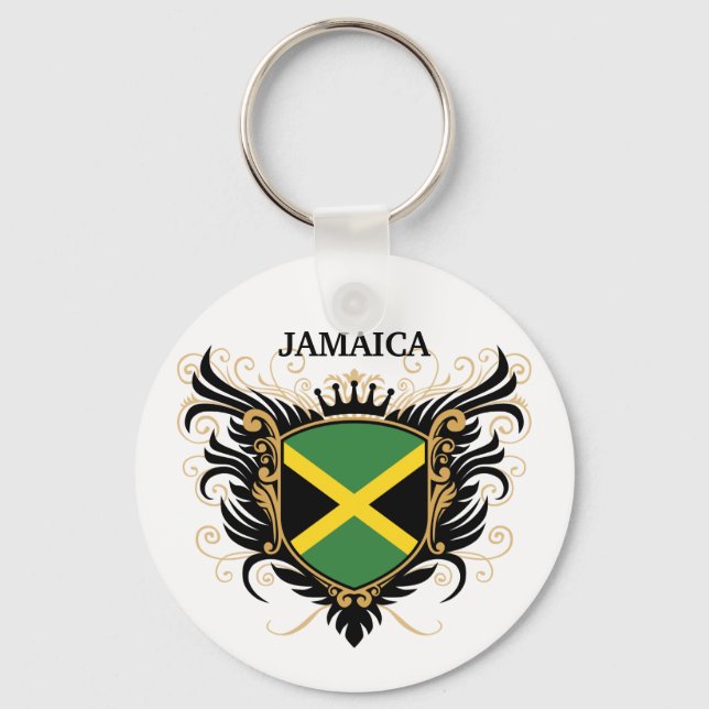 Porte-clés Jamaïque [personnaliser] (Recto)