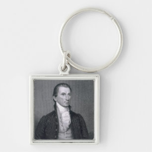 Porte-clés James Monroe, gravé par brun Durand (1796 de