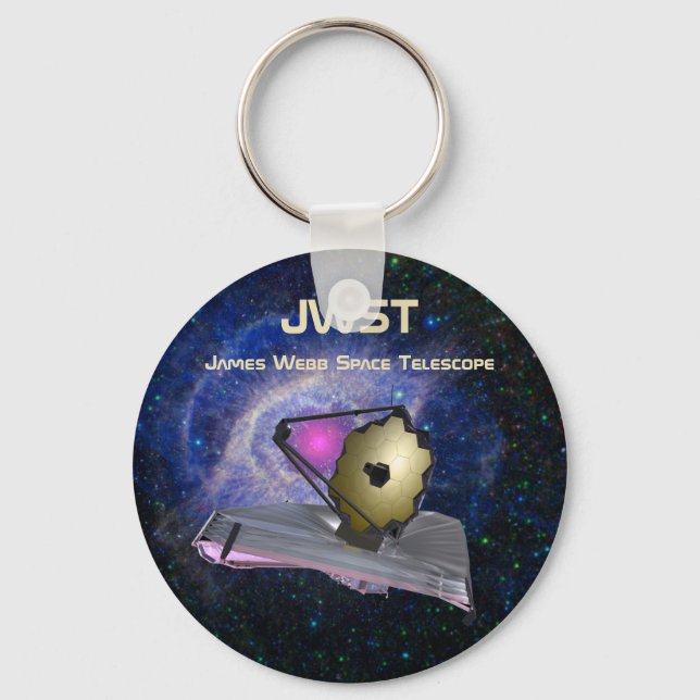 Porte-clés James Webb Télescope spatial JWST (Recto)