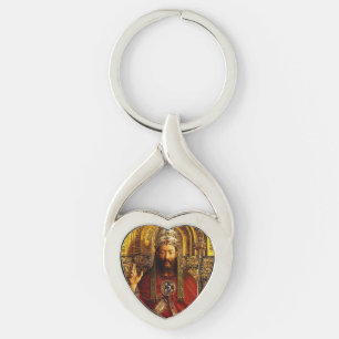 Porte-clés Jan van Eyck Dieu le Père sur un Trône Beaux-Arts