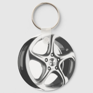 Porte-clés Jante décorative de voiture