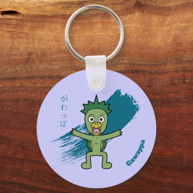Porte-clés Japonais Yokai Gawappa (Recto)