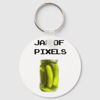 Porte-clés Jar de pixels
