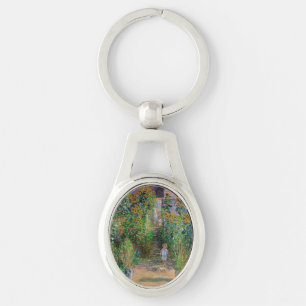 Porte-clés Jardin de Monet Vetheuil Impressionim Peinture