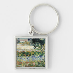 Porte-clés Jardin de Vincent van Gogh en fleur, Arles, 1888