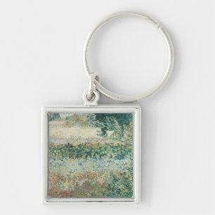 Porte-clés Jardin de Vincent van Gogh   en fleur, Arles, 1888
