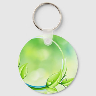 Porte-clés Jardin vert