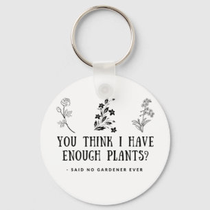 Porte-clés jardinier, jardinage, Plante-amoureux, cadeaux pou