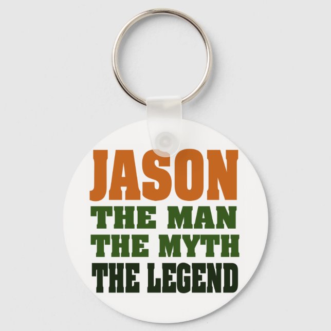 Porte-clés Jason - l'Homme, le Mythe, la Légende ! (Recto)