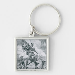 Porte-clés Jaspe de sergent à la bataille du fort Moultrie