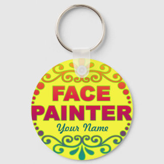 Porte-clés Jaune arc-en-ciel