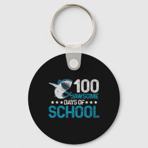 Porte-clés Jawsome Days School 100th Day Kids Boys Vintage No