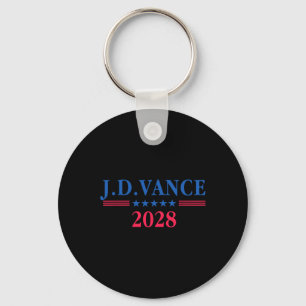 Porte-clés Jd Vance 2028 Campagne présidentielle Trump Le