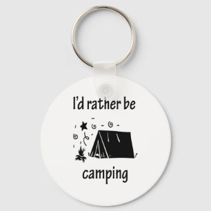 Porte-clés Je camperais plutôt