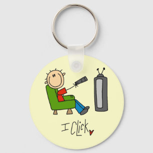 Porte-clés Je clique sur le T-shirts et les cadeaux