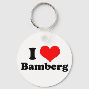Porte-clés Je coeur Bamberg