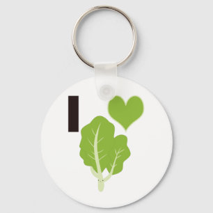 Porte-clés Je coeur Kale