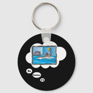 Porte-clés Je jouerais plutôt le polo d'eau 3