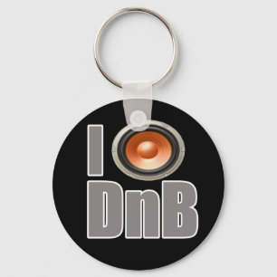 Porte-clés JE les chemises et la vitesse JOUE de DnB de