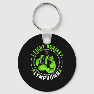 Porte-clés Je lutte contre la Lymphome Sensibilisation Soutie