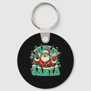 Porte-clés Je me suis mis en quatre pour le Père Noël Funny A