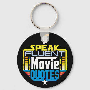 Porte-clés Je parle Porte - clé Citations de films fluents