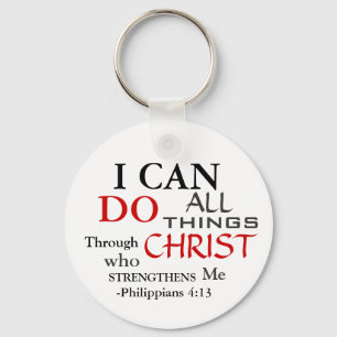 PORTE-CLÉS JE PEUX FAIRE DES PHILIPPIENS 4:13