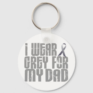 Porte-clés Je porte le gris pour mon PAPA 16