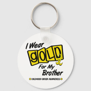 Porte-clés Je porte l'or pour mon FRÈRE 8