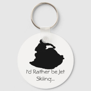 Porte-clés Je préfère être Jet Ski...