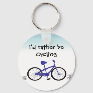 Porte-clés Je préfère faire du vélo