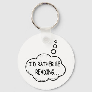 Porte-clés Je préfère lire