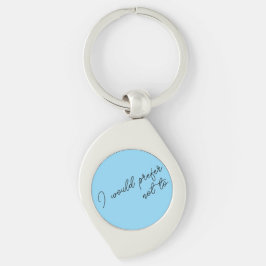 Porte-clés Je Préfère Ne Pas