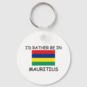 Porte-clés Je préférerais être à Maurice