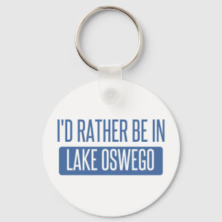 Porte-clés Je préférerais être au lac Oswego