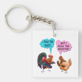 Porte-clés Je règle la chaîne de clés du roost